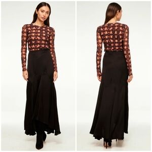 NWTMisa Lula Angel Glow Tie Dye Mesh Top